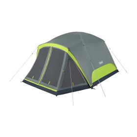 Coleman 6-Person Skydome&trade; Camping Tent w/Screen Room - Rock Grey
