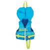 Full Throttle Infant Nylon Life Jacket - Aqua/Neon Green