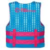 Full Throttle Youth Rapid-Dry Life Jacket - Aqua