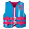 Full Throttle Youth Rapid-Dry Life Jacket - Aqua
