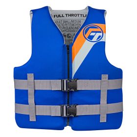 Full Throttle Adult Rapid-Dry Life Jacket - L/Xl - Blue