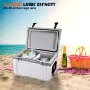 Insulated Portable Cooler, 52 qt, Ice Retention Hard Cooler with Heavy Duty Handle, Ice Chest Lunch Box for Camping, Beach, Picnic, Travel, Outdoor