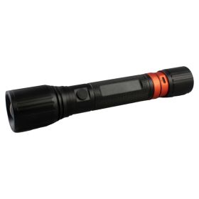 Dorcy® Ultra HD Series™ Hybrid AA/Rechargeable LED 2,000-Lumen Aluminum Flashlight with 3 Modes, up to 1,312-Ft. Beam, up to 9 Hours Run Time