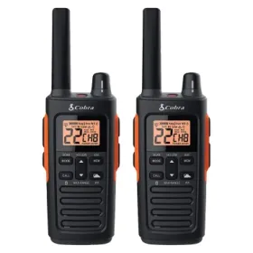 Cobra® RX680 up to 38-Mile-Range Water-Resistant 2-Way Radios, 2 Pack