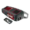 Next American Red Cross® by Eton® ODYSSEY Bluetooth® Portable Weather Radio with AM/FM/Shortwave/NOAA® Alerts and Flashlight, Red and Black