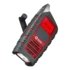 Next American Red Cross® by Eton® ODYSSEY Bluetooth® Portable Weather Radio with AM/FM/Shortwave/NOAA® Alerts and Flashlight, Red and Black