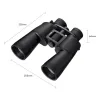 Nikon® ACTION ZOOM 10-22x50 Binoculars with Neck Strap, Case, and Caps for Birding, Hiking, Sports, Camping, Concerts, and All-Purpose Use