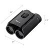 Nikon® TRAILBLAZER II Compact Waterproof 8x25 Binoculars with Neck Strap, Case, and Caps for Paddlesports, Boating, Lake, Beach, Rain, Sleet, Snow
