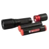Dorcy® Ultra HD Series™ Hybrid AAA/Rechargeable LED 1,000-Lumen Aluminum Flashlight with 3 Modes, up to 1,312-Ft. Beam, up to 9 Hours Run Time