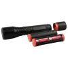 Dorcy® Ultra HD Series™ Hybrid AA/Rechargeable LED 2,000-Lumen Aluminum Flashlight with 3 Modes, up to 1,312-Ft. Beam, up to 9 Hours Run Time