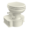 Dometic&Trade; Bone M65 Marine Gravity Toilet - Elongated Seat Size W/Foot Pedal