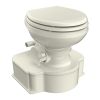 Dometic&Trade; Bone M65 Marine Gravity Toilet - Elongated Seat Size W/Foot Pedal