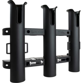 Sea-Dog Triple Threat Three Pole Rod Holder - Black