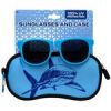 Luv Her Blue Sunglasses With Carrying Case
