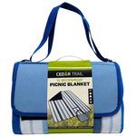 Cedar Trail Extra Large 77" X 77" Waterproof Picnic Blanket