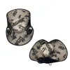Camouflage Outdoor Hat With Dual Cooling Fans Solar And Usb Rechargeable
