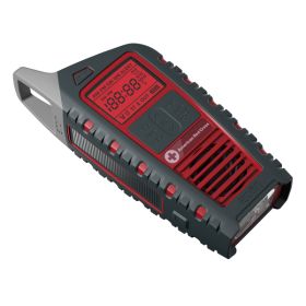 Next American Red Cross® by Eton® ODYSSEY Bluetooth® Portable Weather Radio with AM/FM/Shortwave/NOAA® Alerts and Flashlight, Red and Black