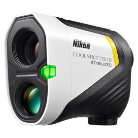 Nikon® COOLSHOT® PROIII STABILIZED Laser Rangefinder Monocular with Battery and Case