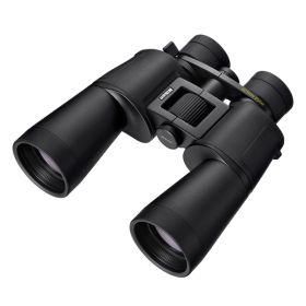 Nikon® ACTION ZOOM 10-22x50 Binoculars with Neck Strap, Case, and Caps for Birding, Hiking, Sports, Camping, Concerts, and All-Purpose Use