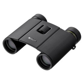 Nikon® TRAILBLAZER II Compact Waterproof 8x25 Binoculars with Neck Strap, Case, and Caps for Paddlesports, Boating, Lake, Beach, Rain, Sleet, Snow