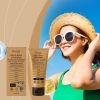 SPF50 Broad Spectrum Face & Body Sunscreen Lotion 80 Minutes Water Resistant Gentle Non Alcohol Zinc Oxide Sun Protection Cream for Beach Outdoor Dail