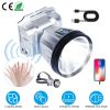 Fresh Fab Finds Rechargeable Headlamp High Power Headlight Torch Flashlight with Motion Sensor 3 Light Modes for Fishing Running Camping Hiking