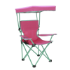 Kids Canopy Chair with Safety Lock (125 lb. Capacity), Pink/Green