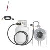 Propane Tank Top Heater, for 1lb Small Tanks and 5-40lb Large Tanks, 18000 BTU Rapid Heating 180-Degree Infrared Radiant Tank Top Gas Heater