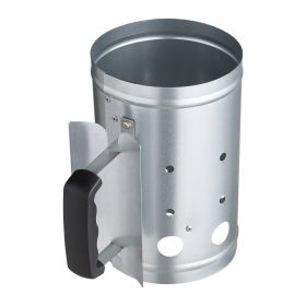 Charcoal Chimney Starter, 4 lbs Large Capacity Coal Fireplace, Heavy Duty BBQ Steel Chimney Starter for Charcoal Grill and Barbecues