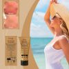 SPF50 Broad Spectrum Face & Body Sunscreen Lotion 80 Minutes Water Resistant Gentle Non Alcohol Zinc Oxide Sun Protection Cream for Beach Outdoor Dail