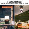 LED Camping Lantern, All-in-one, 1000LM, 360° Illumination, 4 Lighting Modes, Rechargeable Outdoor Flashlight, USB Charging, Durable Robust Light
