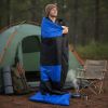 Lightweight Sleeping Bag for Backpacking, Hiking, Waterproof Compact Envelope Sleeping Bag for Cold & Warm Weather, Blue