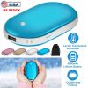 Fresh Fab Finds Portable Hand Warmer 5000mAh Power Bank Rechargeable Pocket Warmer Double-Sided Heating Handwarmer