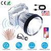 Fresh Fab Finds Rechargeable Headlamp High Power Headlight Torch Flashlight with Motion Sensor 3 Light Modes for Fishing Running Camping Hiking