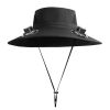 Outdoor Hat With Dual Cooling Fans Solar And Usb Rechargeable