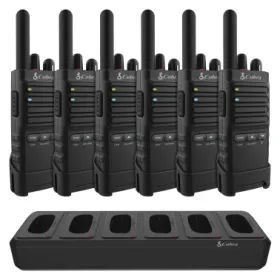 Cobra® PX650 Pro Business 42-Mile-Range 2-Way Radios (Pack: 6 Pack)