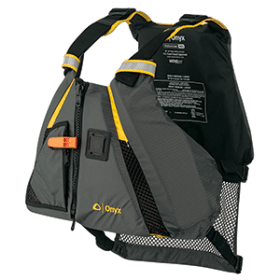 Onyx Movevent Dynamic Paddle Sports Life Vest - M/L (Color: Yellow)