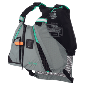 Onyx MoveVent Dynamic Paddle Sports Life Vest - XS / SM (Color: Aqua)