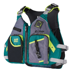 Onyx Airspan Angler Life Jacket - M/L (Color: Green)