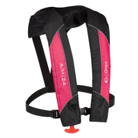 Onyx A/M-24 Automatic/Manual Inflatable PFD Life Jacket (Color: Pink)