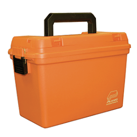 Plano Deep Emergency Dry Storage Supply Box W/Tray (Color: Orange)