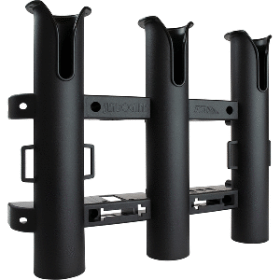 Sea-Dog Triple Threat Three Pole Rod Holder (Color: Black)