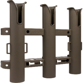 Sea-Dog Triple Threat Three Pole Rod Holder (Color: Flat Dark Earth)