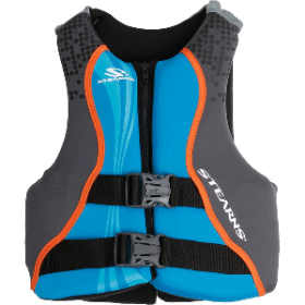 Stearns Youth Hydroprene Life Vest - Type III - 50-90Lbs (Color: Blue)