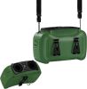 Portable Waist Fan 16000mAh,Dual Brushless Motors,5 Speeds Belt Clip Fan Up to 25H Runtime,Wide-Range Airflow,3 Light Modes including SOS