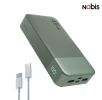 Nobis Power Bank, 20000mAh High Capacity 45W PD Fast Charging Lightweight Portable Charger for Laptop & Phone