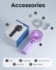 Portable Handheld Fan, Portable Fan Rechargeable, 4000mAh, 180° Adjustable, 6 Speed Wind, Display Electricity in Real Time